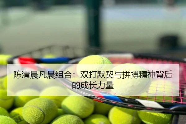 陈清晨凡晨组合：双打默契与拼搏精神背后的成长力量